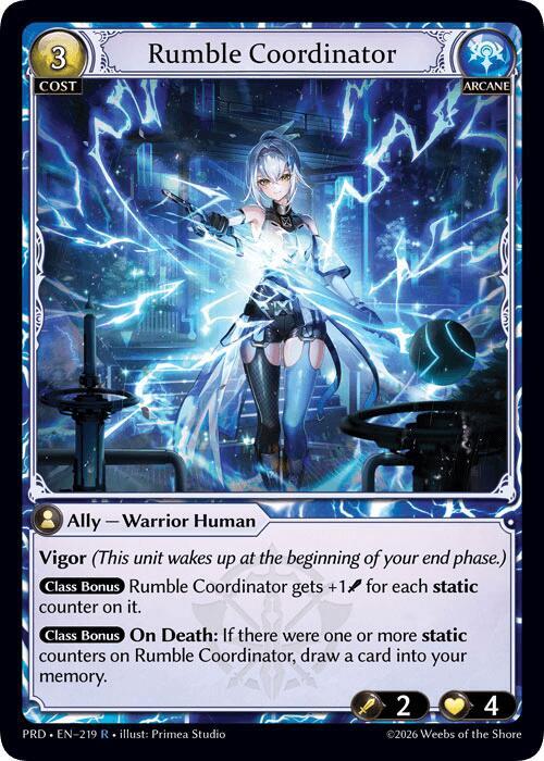 Rumble Coordinator, .asphodel/paradise 219