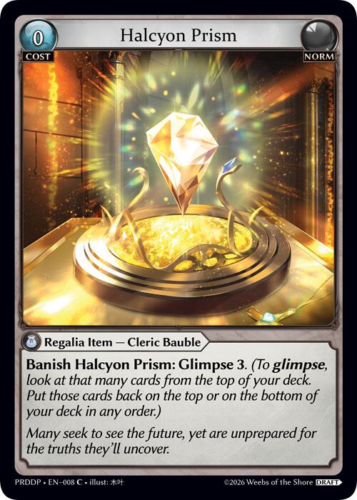 Halcyon Prism, .asphodel/paradise Draft Pack 008