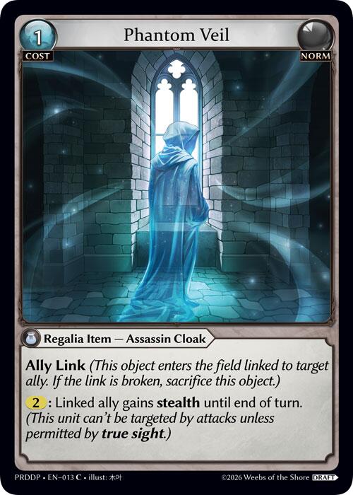 Phantom Veil, .asphodel/paradise Draft Pack 013