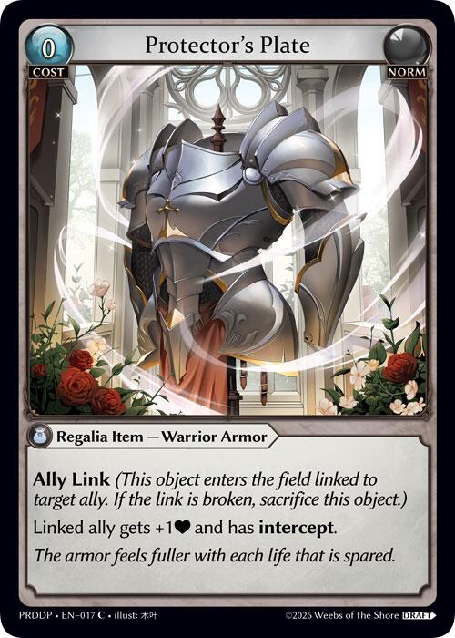 Protector's Plate, .asphodel/paradise Draft Pack 017