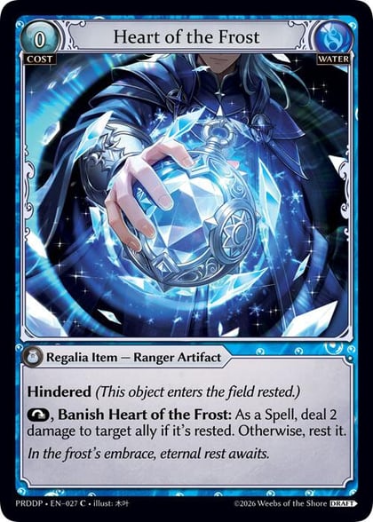 Heart of the Frost, .asphodel/paradise Draft Pack 027