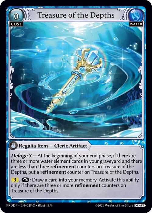 Treasure of the Depths, .asphodel/paradise Draft Pack 028