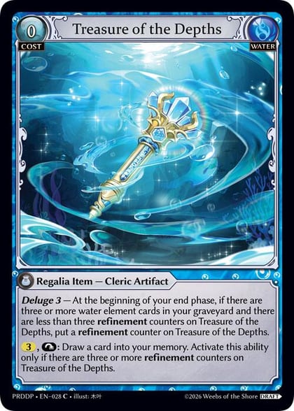 Treasure of the Depths, .asphodel/paradise Draft Pack 028