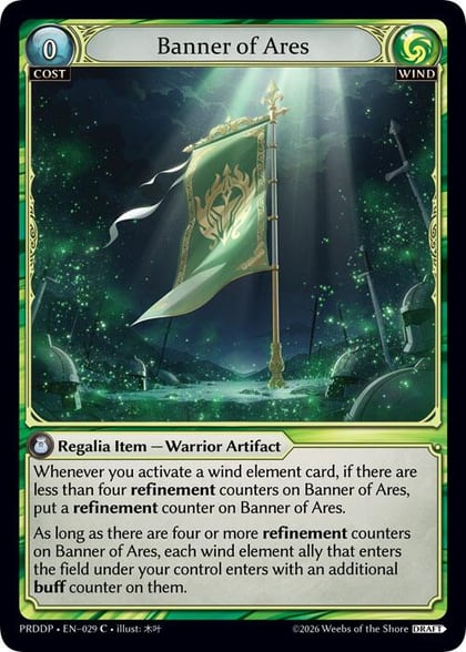 Banner of Ares, .asphodel/paradise Draft Pack 029