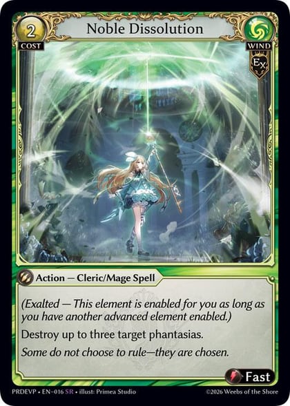 Noble Dissolution, .asphodel/paradise Event Pack 016