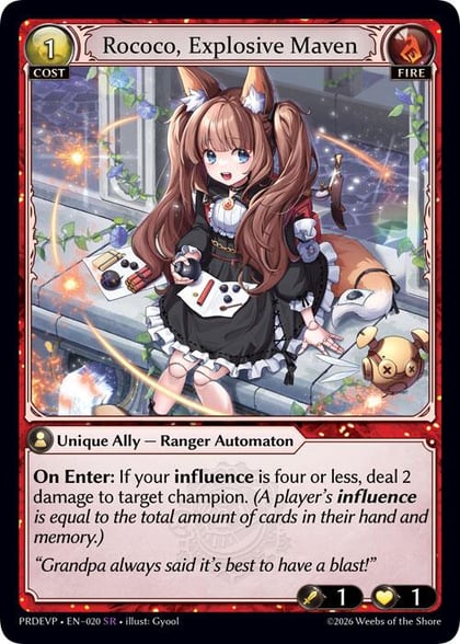 Rococo, Explosive Maven, .asphodel/paradise Event Pack 020