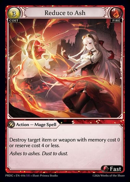 Reduce to Ash, .asphodel/paradise Grimoire 016