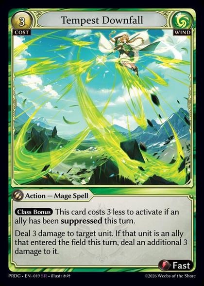 Tempest Downfall, .asphodel/paradise Grimoire 019
