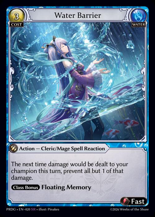 Water Barrier, .asphodel/paradise Grimoire 020