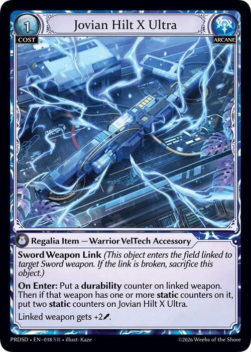 Jovian Hilt X Ultra, .asphodel/paradise Starter Decks 018