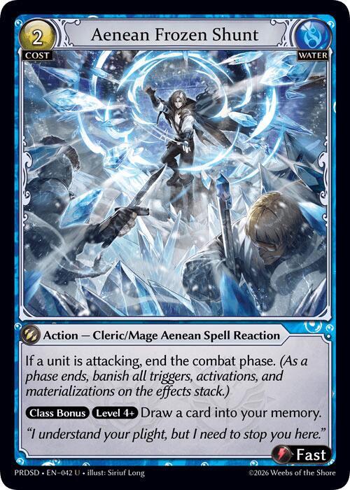Aenean Frozen Shunt, .asphodel/paradise Starter Decks 042