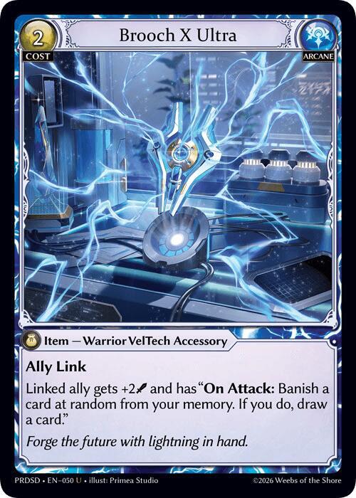 Brooch X Ultra, .asphodel/paradise Starter Decks 050