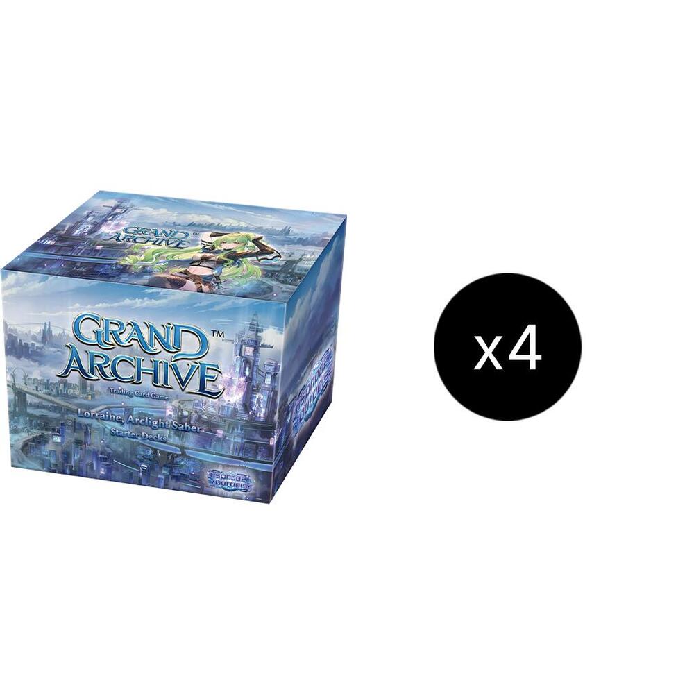 .asphodel/paradise Starter Deck Display Case - Lorraine, Arclight Saber, .asphodel/paradise Starter Decks P695461