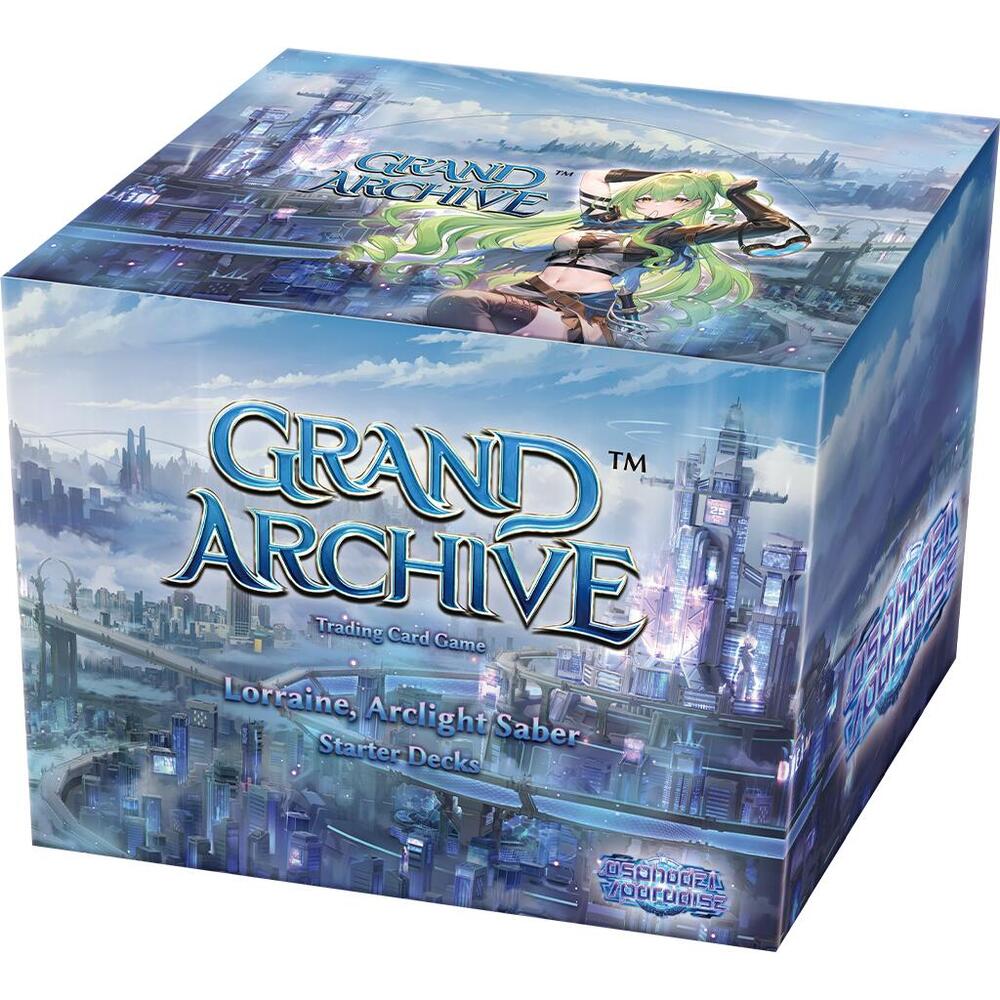 .asphodel/paradise Starter Deck Display - Lorraine, Arclight Saber, .asphodel/paradise Starter Decks P695463