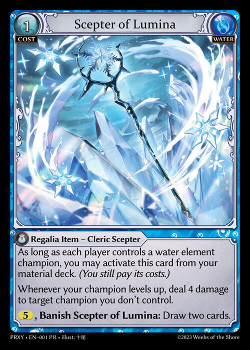 Scepter of Lumina, Proxia's Vault 001