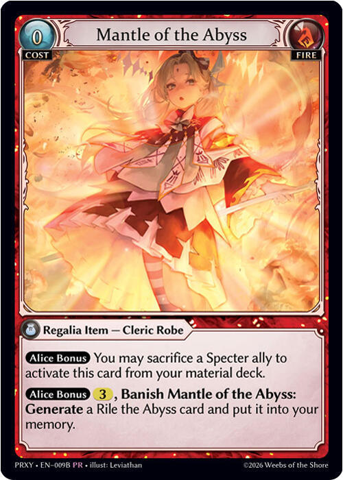 Mantle of the Abyss (009B), Proxia's Vault 009B