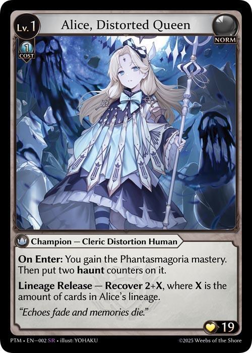 Alice, Distorted Queen, Phantom Monarchs 002