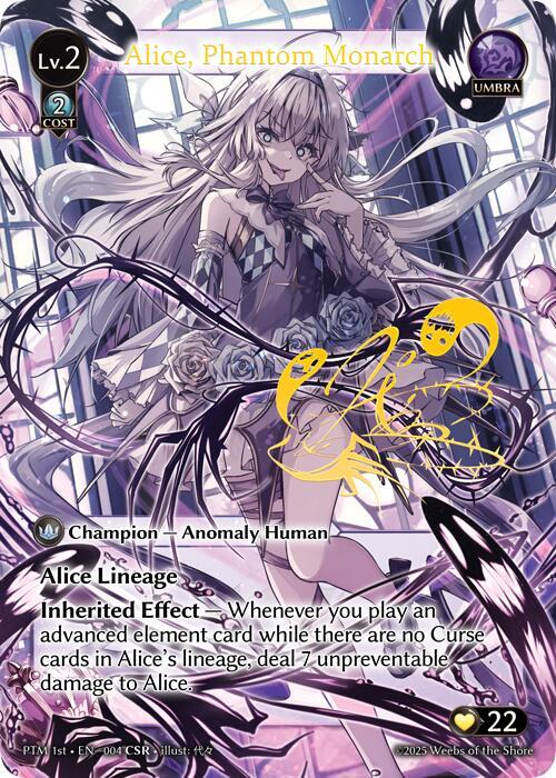 Alice, Phantom Monarch (CSR), Phantom Monarchs 004