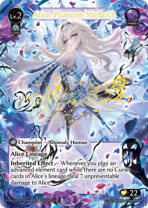 Alice, Phantom Monarch (CUR), Phantom Monarchs 004