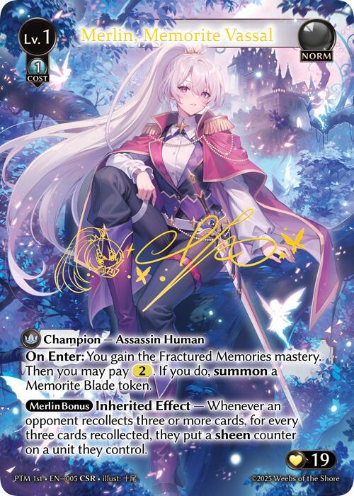Merlin, Memorite Vassal (CSR), Phantom Monarchs 005