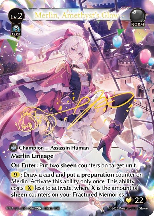 Merlin, Amethyst's Glow (CSR), Phantom Monarchs 006