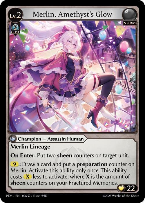 Merlin, Amethyst's Glow, Phantom Monarchs 006