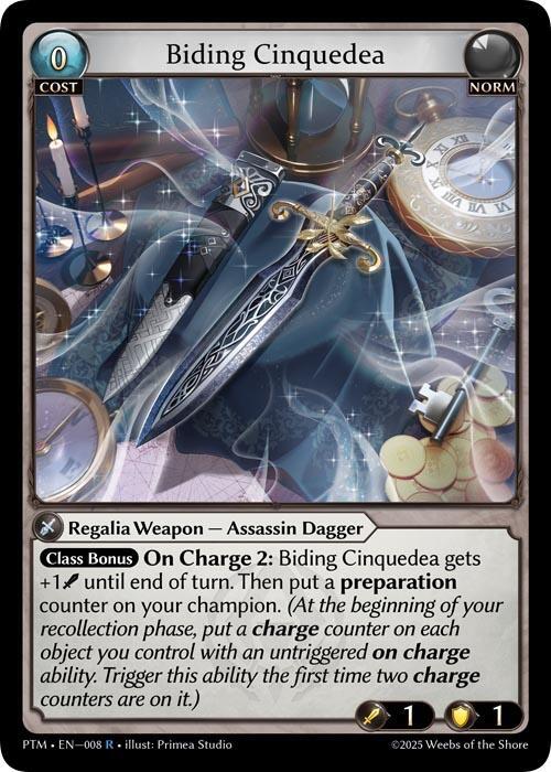 Biding Cinquedea, Phantom Monarchs 008