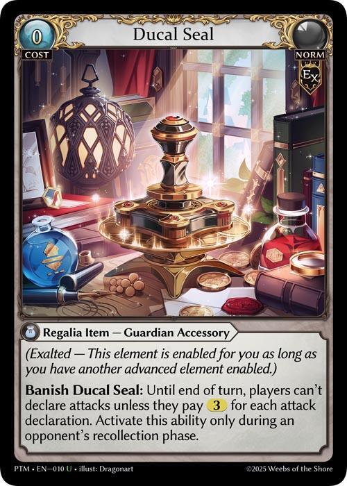 Ducal Seal (Curio Foil), Phantom Monarchs 010