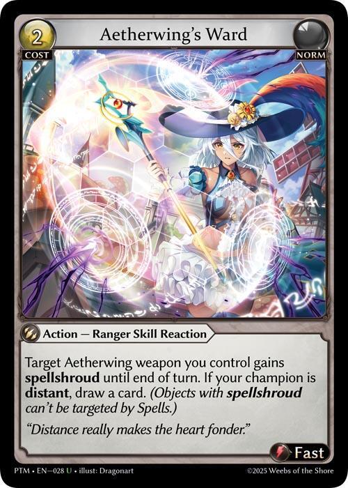 Aetherwing's Ward (Curio Foil), Phantom Monarchs 028