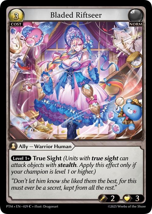 Bladed Riftseer (Curio Foil), Phantom Monarchs 029