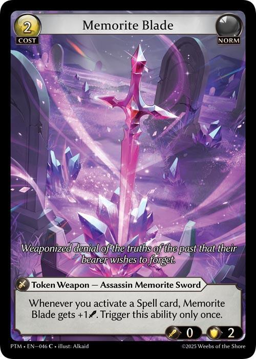 Memorite Blade, Phantom Monarchs 046