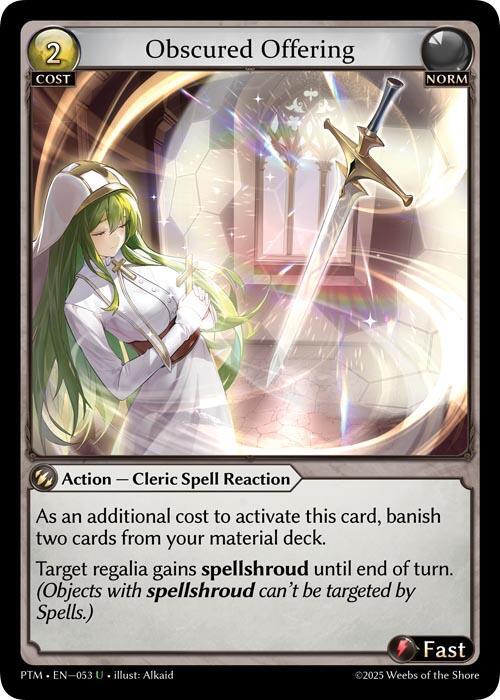 Obscured Offering, Phantom Monarchs 053