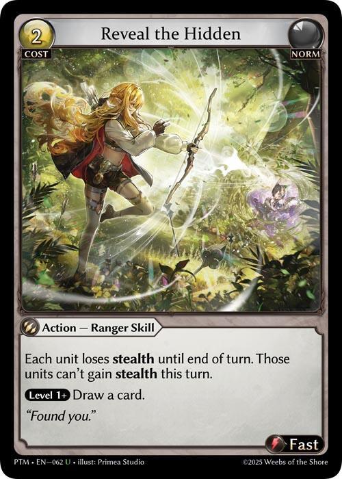 Reveal the Hidden (Curio Foil), Phantom Monarchs 062