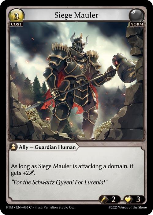 Siege Mauler (Curio Foil), Phantom Monarchs 065