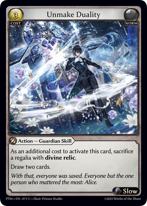 Unmake Duality, Phantom Monarchs 073