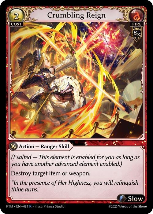 Crumbling Reign, Phantom Monarchs 081