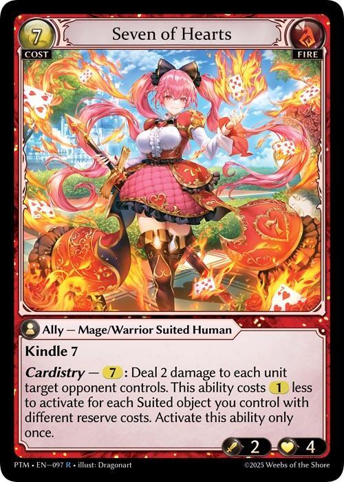 Seven of Hearts, Phantom Monarchs 097