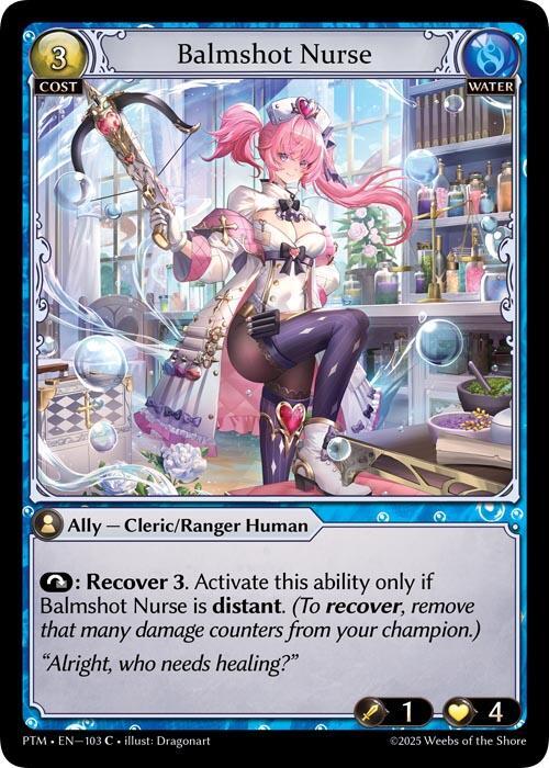 Balmshot Nurse (Curio Foil), Phantom Monarchs 103