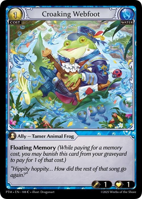 Croaking Webfoot, Phantom Monarchs 108