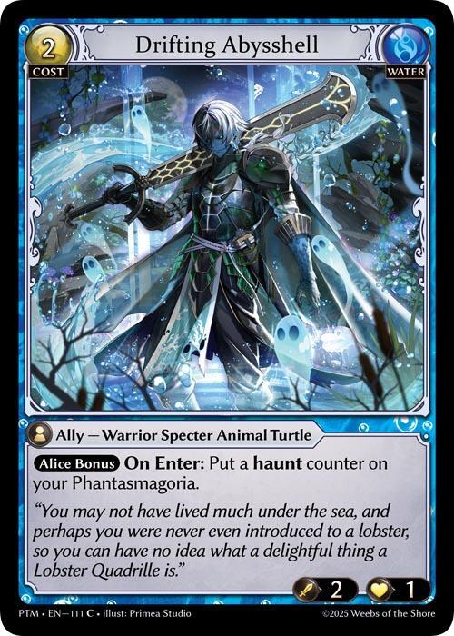Drifting Abysshell (Curio Foil), Phantom Monarchs 111