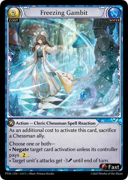 Freezing Gambit (Curio Foil), Phantom Monarchs 114
