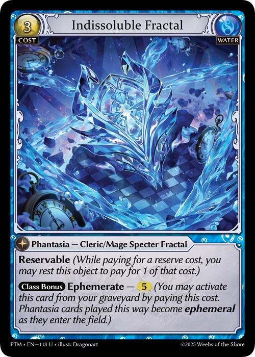 Indissoluble Fractal (Curio Foil), Phantom Monarchs 118