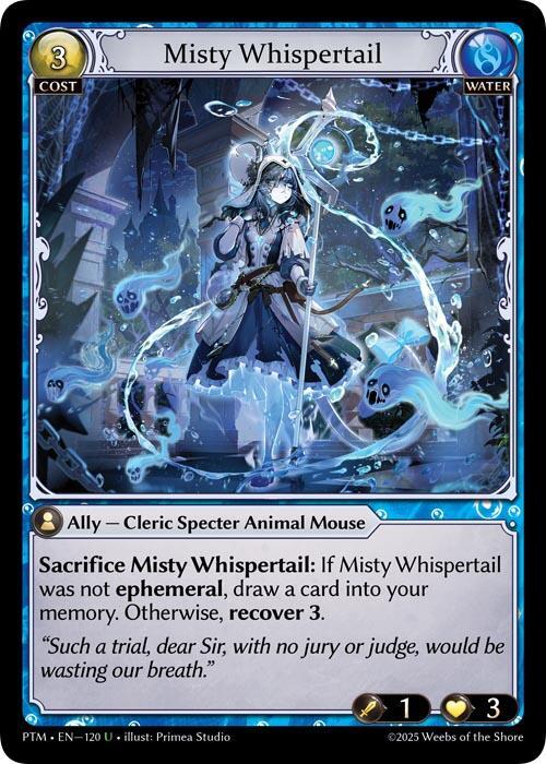 Misty Whispertail (Curio Foil), Phantom Monarchs 120