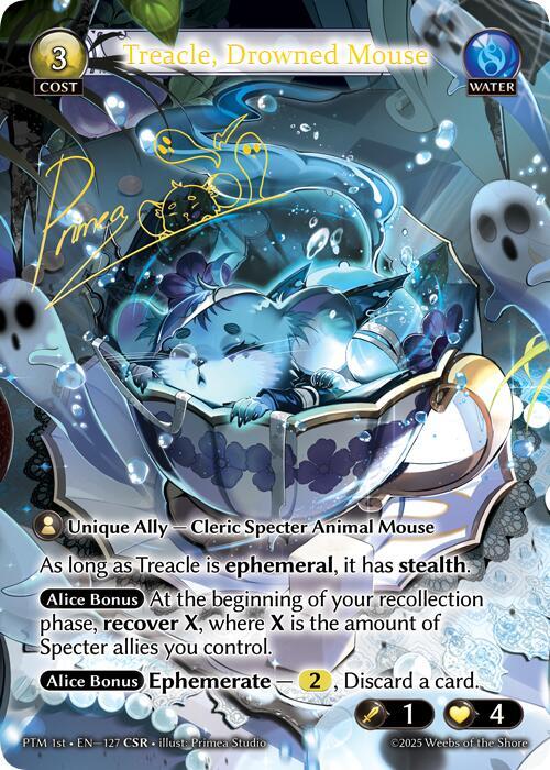 Treacle, Drowned Mouse (CSR), Phantom Monarchs 127