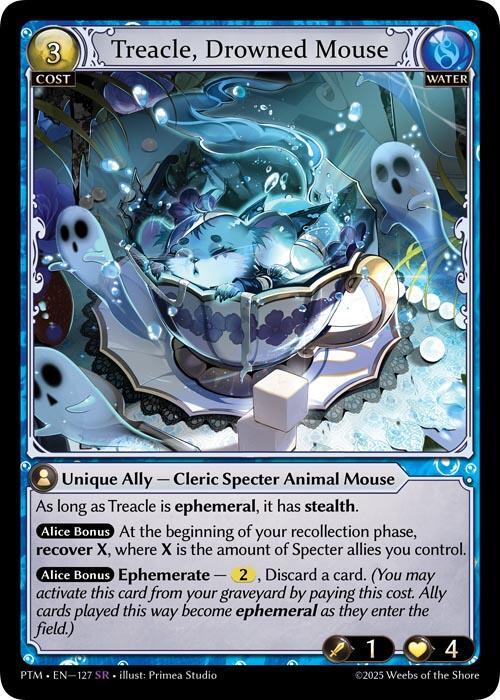 Treacle, Drowned Mouse, Phantom Monarchs 127