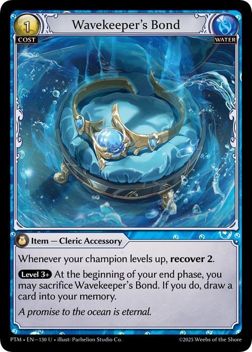 Wavekeeper's Bond (Curio Foil), Phantom Monarchs 130