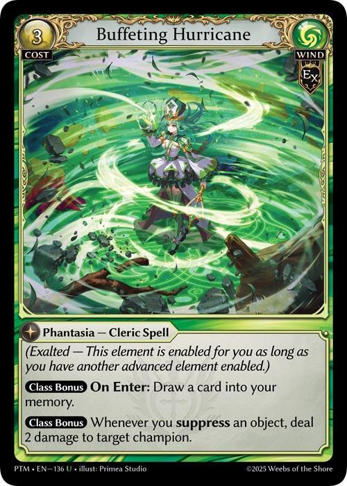 Buffeting Hurricane, Phantom Monarchs 136
