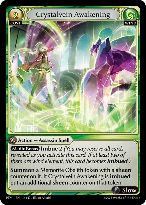 Crystalvein Awakening (Curio Foil), Phantom Monarchs 141