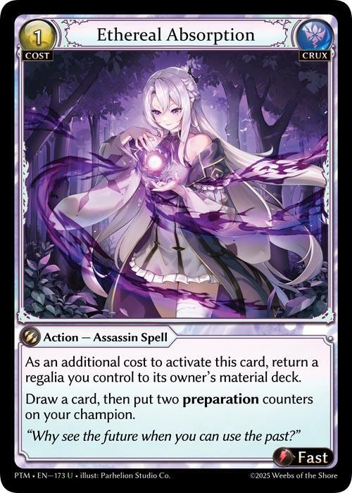 Ethereal Absorption (Curio Foil), Phantom Monarchs 173