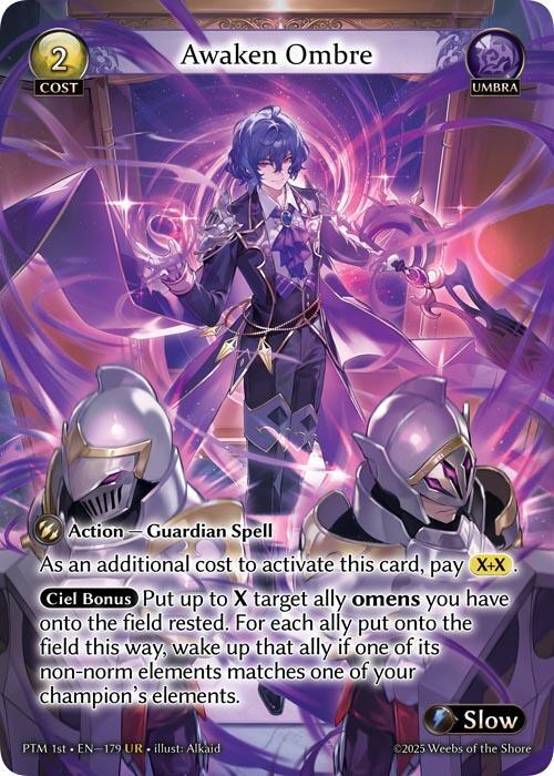 Awaken Ombre, Phantom Monarchs 179